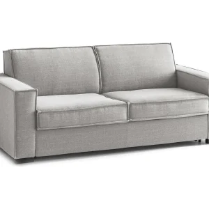 Talamo Italia 2-zitsbank Adriana 95x180x90h cm Grijs Afneembaar Opbergruimte voor Kussens, Wasbaar Made in Italy Talamo Italia 2-zitsbank Adriana 95x180x90h cm Grijs Afneembaar Opbergruimte voor Kussens, Wasbaar Made in Italy