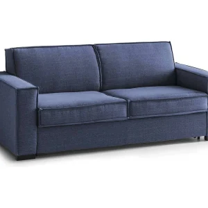 Talamo Italia Bank 2-Zits Adriana 95x180x90h cm Blauw Afneembare Zacht, Wasbaar Made in Italy Talamo Italia Bank 2-Zits Adriana 95x180x90h cm Blauw Afneembare Zacht, Wasbaar Made in Italy
