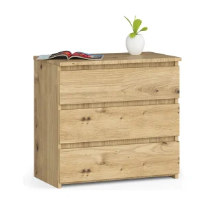 Artisaan Eiken Dressoir 3 Lades – Zelfmontage Essentie van Functioneel Design Artisaan Eiken Dressoir 3 Lades – Zelfmontage Essentie van Functioneel Design