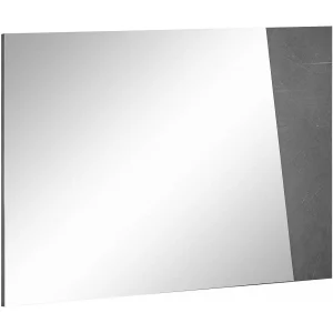 Dmor Spiegel Alessio 2x60h cm, Lei-Ardesia, Structuur in Gelamineerd Hout & Glas, Made in Italy Dmor Spiegel Alessio 2x60h cm, Lei-Ardesia, Structuur in Gelamineerd Hout & Glas, Made in Italy