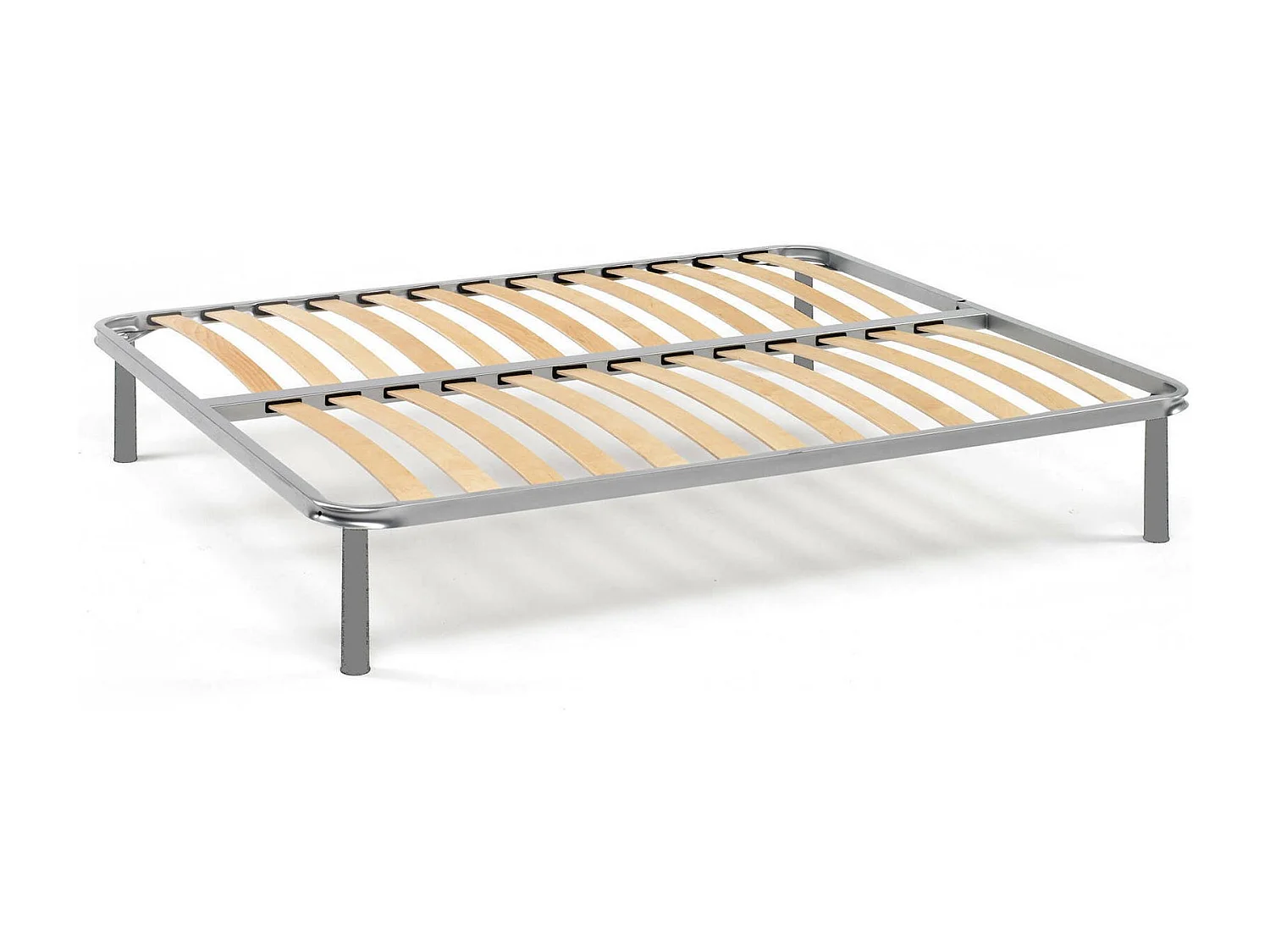 Talamo Italia Bednet Amina 190x120 cm Grijs, Max. Gewicht 90 kg, Poothoogte 31 cm, Gemaakt in Italië