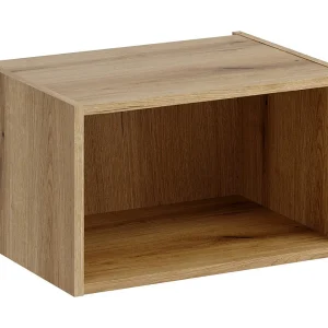 Badkamermeubel VANO 50 cm eiken zwevend met nis Badkamermeubel VANO 50 cm eiken zwevend met nis