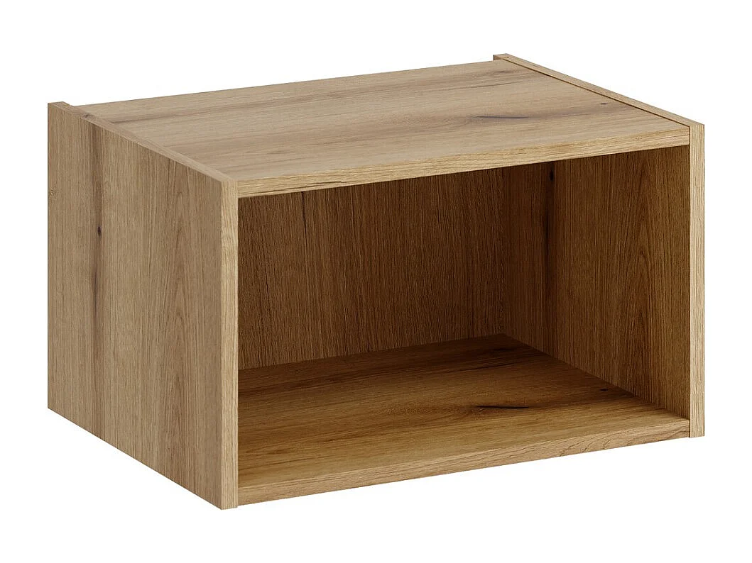 Badkamermeubel VANO 50 cm eiken zwevend met nis