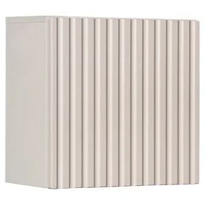 Badkamer opbergmeubel VANO – 1 deur – Congo bruin – L30 × D30 × H18 cm – Om op te hangen