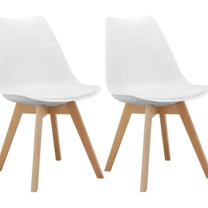 Armin Eetkamerstoel 2pk Wit Armin Eetkamerstoel 2pk Wit