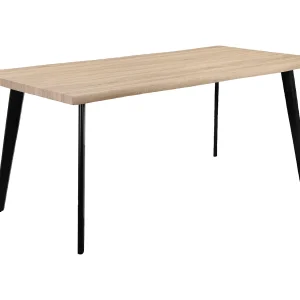 Eettafel 180 cm Eiken Zwart Eettafel 180 cm Eiken Zwart