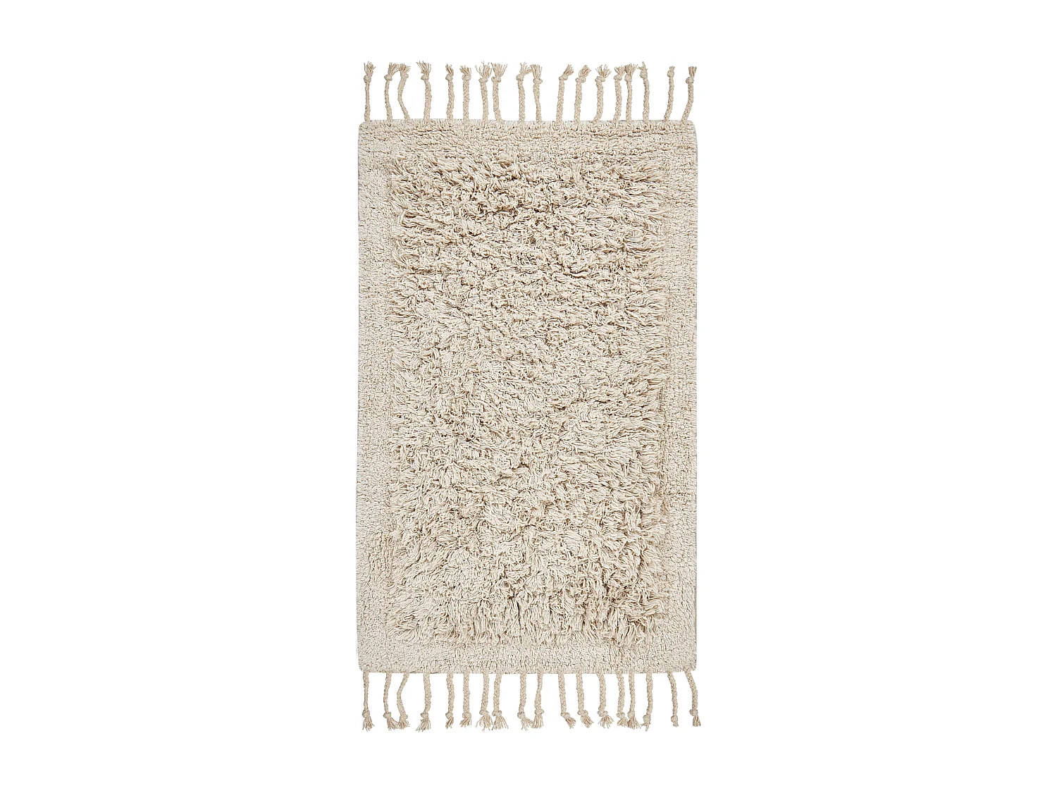 Badmat katoen beige 50 x 80 cm OLTAN