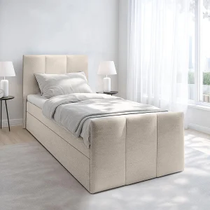 AX LIVING Boxspring met opbergruimte Levente 90×200 beige AX LIVING Boxspring met opbergruimte Levente 90×200 beige