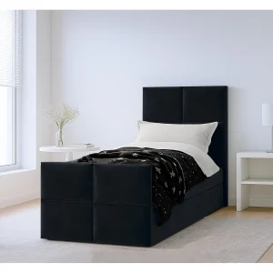 AX LIVING Boxspring met opbergruimte Aleyna 80×200 zwart