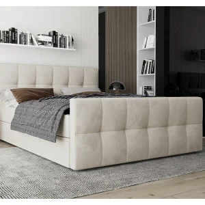 AX LIVING boxspringbed 160×200 met opbergruimte Settlio crème AX LIVING boxspringbed 160×200 met opbergruimte Settlio crème