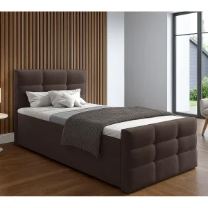 AX LIVING Boxspring met opbergruimte Argentaro 120×200 bruin
