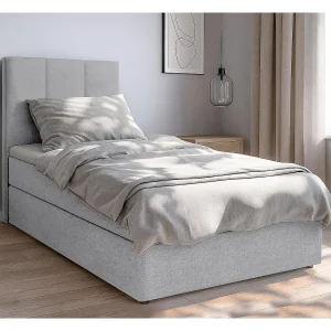 AX LIVING Boxspring met opbergruimte Merea 100×200 grijs AX LIVING Boxspring met opbergruimte Merea 100×200 grijs