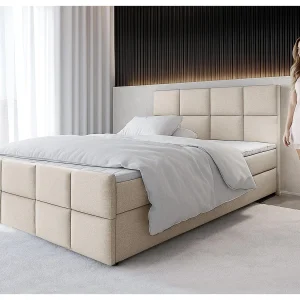 AX LIVING Boxspring met opbergruimte Aleyna 140×200 beige AX LIVING Boxspring met opbergruimte Aleyna 140×200 beige