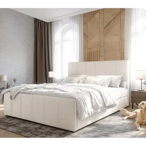 AX LIVING Boxspring met opbergruimte Levente 180×200 beige AX LIVING Boxspring met opbergruimte Levente 180×200 beige