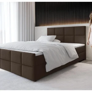 AX LIVING Boxspring met opbergruimte Aleyna 160×200 bruin
