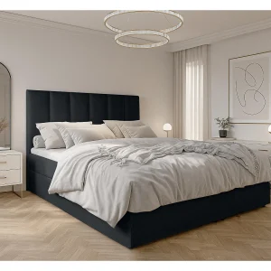 AX LIVING Boxspring met opbergruimte Merea 160×200 zwart AX LIVING Boxspring met opbergruimte Merea 160×200 zwart