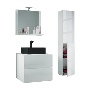 4 stuks wastafel badkamer meubels Lendas 60 cm L 4 stuks wastafel badkamer meubels Lendas 60 cm L