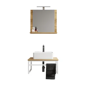3 stks. wastafel badkamermeubel Bitila 60 V2 3 stks. wastafel badkamermeubel Bitila 60 V2