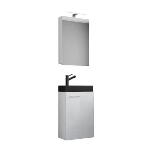 3 stuks wastafel Slito SC smal zwart 3 stuks wastafel Slito SC smal zwart