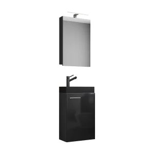 3 stuks wastafel Slito SC smal zwart 3 stuks wastafel Slito SC smal zwart