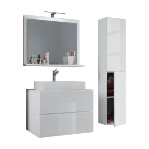 4 stks. wastafel Lendas L 4 stks. wastafel Lendas L