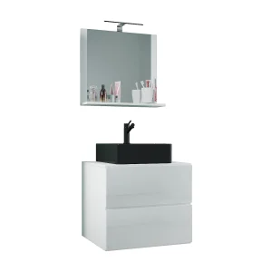 3 stuks wastafel badkamer meubels Lendas 60 cm M 3 stuks wastafel badkamer meubels Lendas 60 cm M