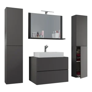 5-delige wastafel wastafel Lendas XL
