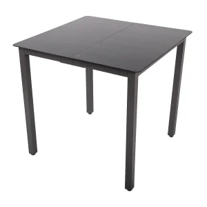 Alu Glas Tuintafel Balkontafel 80×80 Alu Glas Tuintafel Balkontafel 80×80
