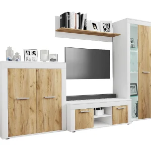 4 stks Kabinet Wandset Residentiële Muur Usilo L 4 stks Kabinet Wandset Residentiële Muur Usilo L
