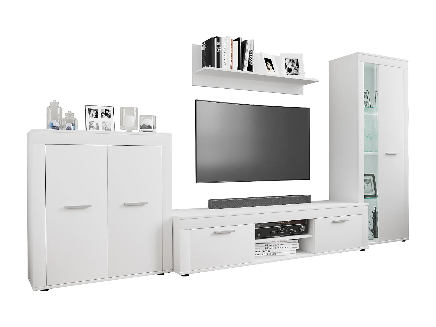 4 stks Kabinet Wandset Residentiële Muur Usilo XL