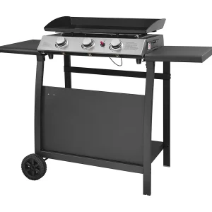 Bakplaat op gas SÉVILLE – 3 branders 7,5kW + wagen Bakplaat op gas SÉVILLE – 3 branders 7,5kW + wagen