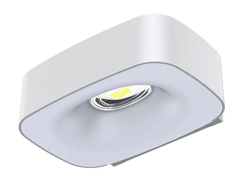Alcapower 700lm IP65 tweerichtings Solar LED-wandlamp met schemersensor - 4000K