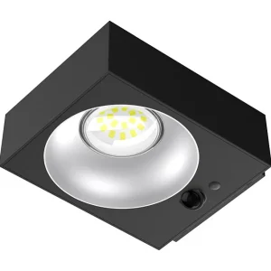 1000lm IP65 Solar LED-wandlamp met aanwezigheids- en schemersensor – 4000K – Gaat automatisch aan wanneer er mensen langskomen