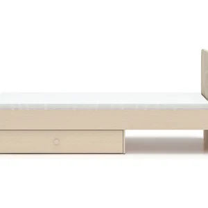 90×200 bed inclusief boxspring en lade Alycia Beige