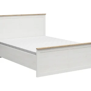 Aksel 160×200 bed inclusief lattenbodem Wit Aksel 160×200 bed inclusief lattenbodem Wit