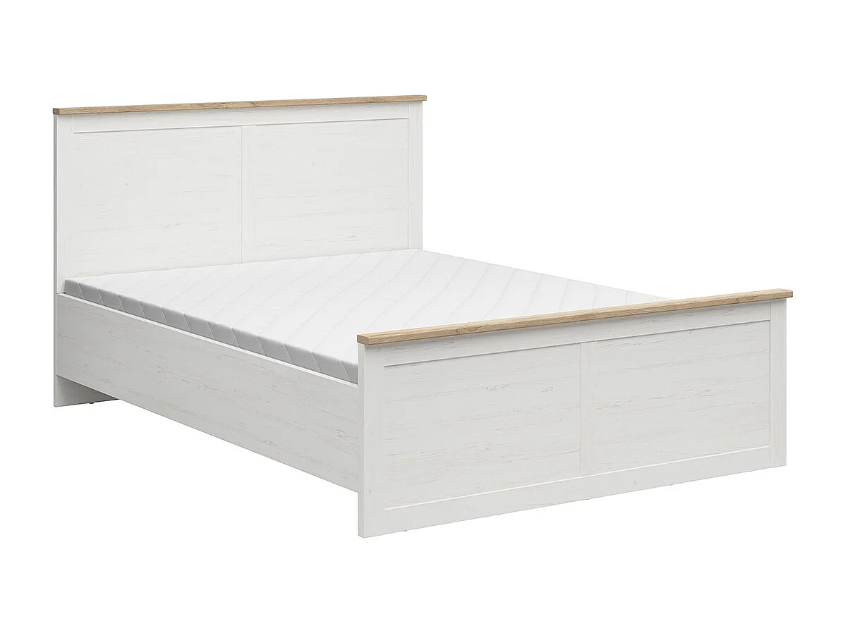 Aksel 160x200 bed inclusief lattenbodem Wit