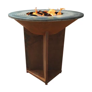 100 cm plaatstalen barbecue