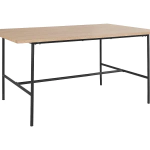 Acer Eettafel 160 Eiken Zwart