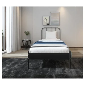 Aaron bed 90 Black Metal Aaron bed 90 Black Metal