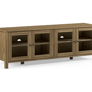 4-türiger TV-Schrank Kiefernholz 150×50 cm