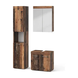 Badkamermeubelset oldstyle 60x34x56 luna Badkamermeubelset oldstyle 60x34x56 luna