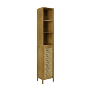 Badkamerkast bamboe 30x29x170 liora