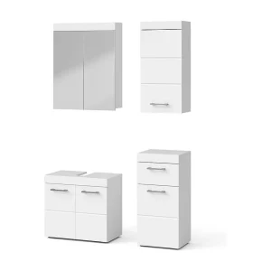 Badkamermeubel set wit 60x34x56 luna Badkamermeubel set wit 60x34x56 luna