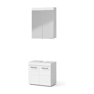 Badkamermeubel set wit 60x34x56 luna Badkamermeubel set wit 60x34x56 luna