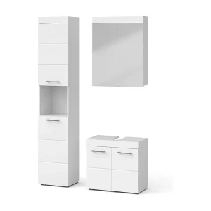 Badkamermeubel set wit 60x34x56 luna Badkamermeubel set wit 60x34x56 luna