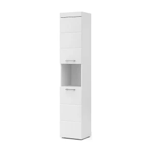Badkamerkast wit 37×32.6×190 luna