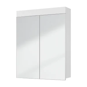 Badkamerspiegelkast wit 60x17x77 luna Badkamerspiegelkast wit 60x17x77 luna