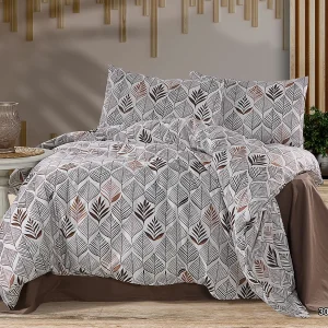 1 persoons beddengoed 140×200 cm+1 kussensloop 65×65 cm in katoen