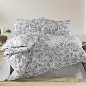 1 persoons beddengoed 140×200 cm+1 kussensloop 65×65 cm in katoen 1 persoons beddengoed 140×200 cm+1 kussensloop 65×65 cm in katoen