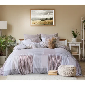 1 persoons beddengoed 140×200 cm+1 kussensloop 65×65 cm in katoen 1 persoons beddengoed 140×200 cm+1 kussensloop 65×65 cm in katoen